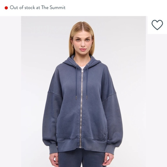 Tops - FREE PEOPLE Women's Blue Hoodie
